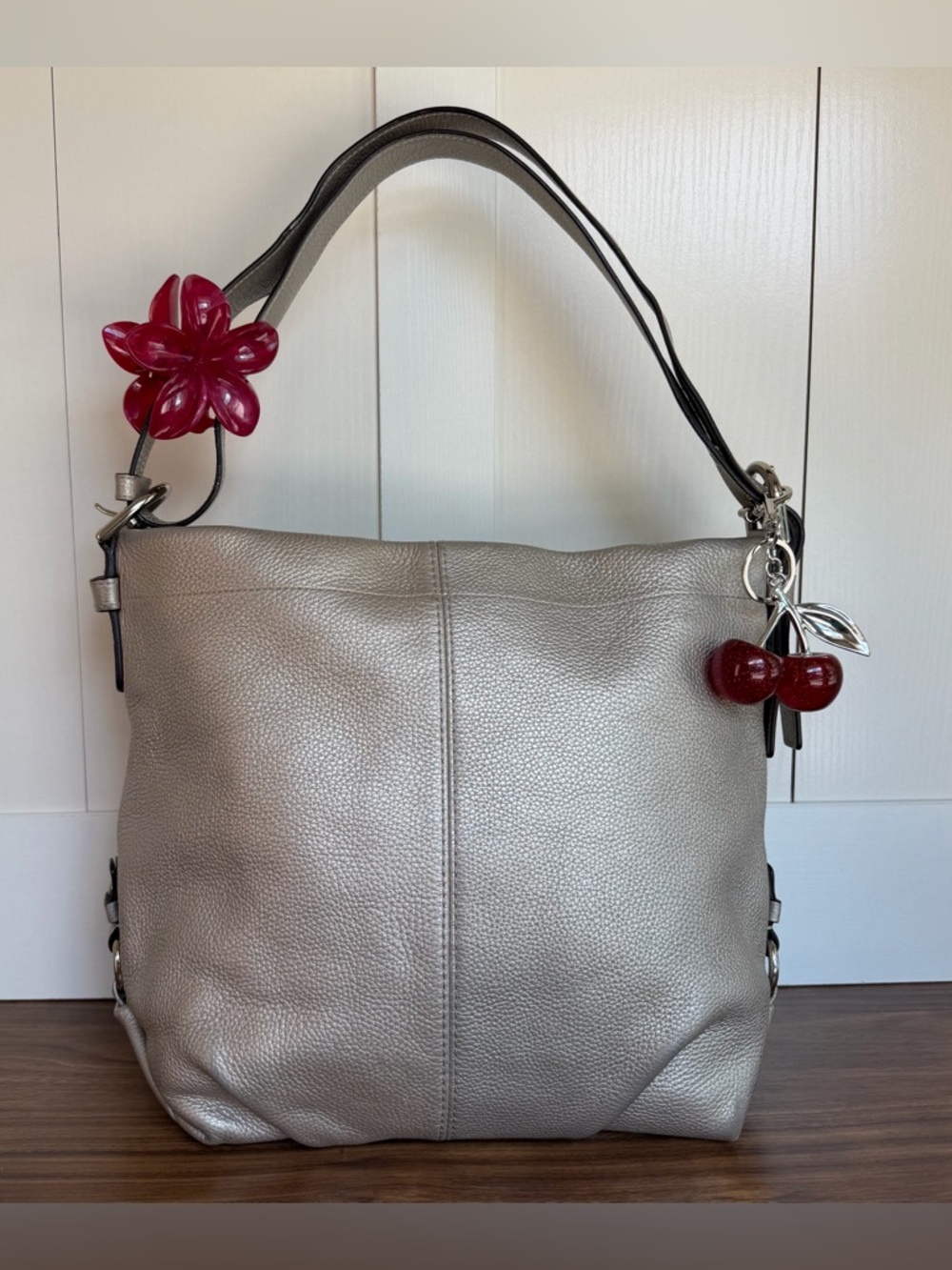 Coach Metallic Shoulder Bag